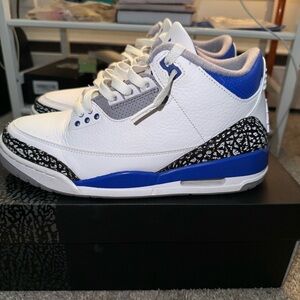 Jordan Retro 3 Racer Blue
